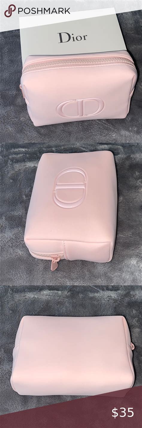 dior pink bag price|christian dior makeup bag pink.